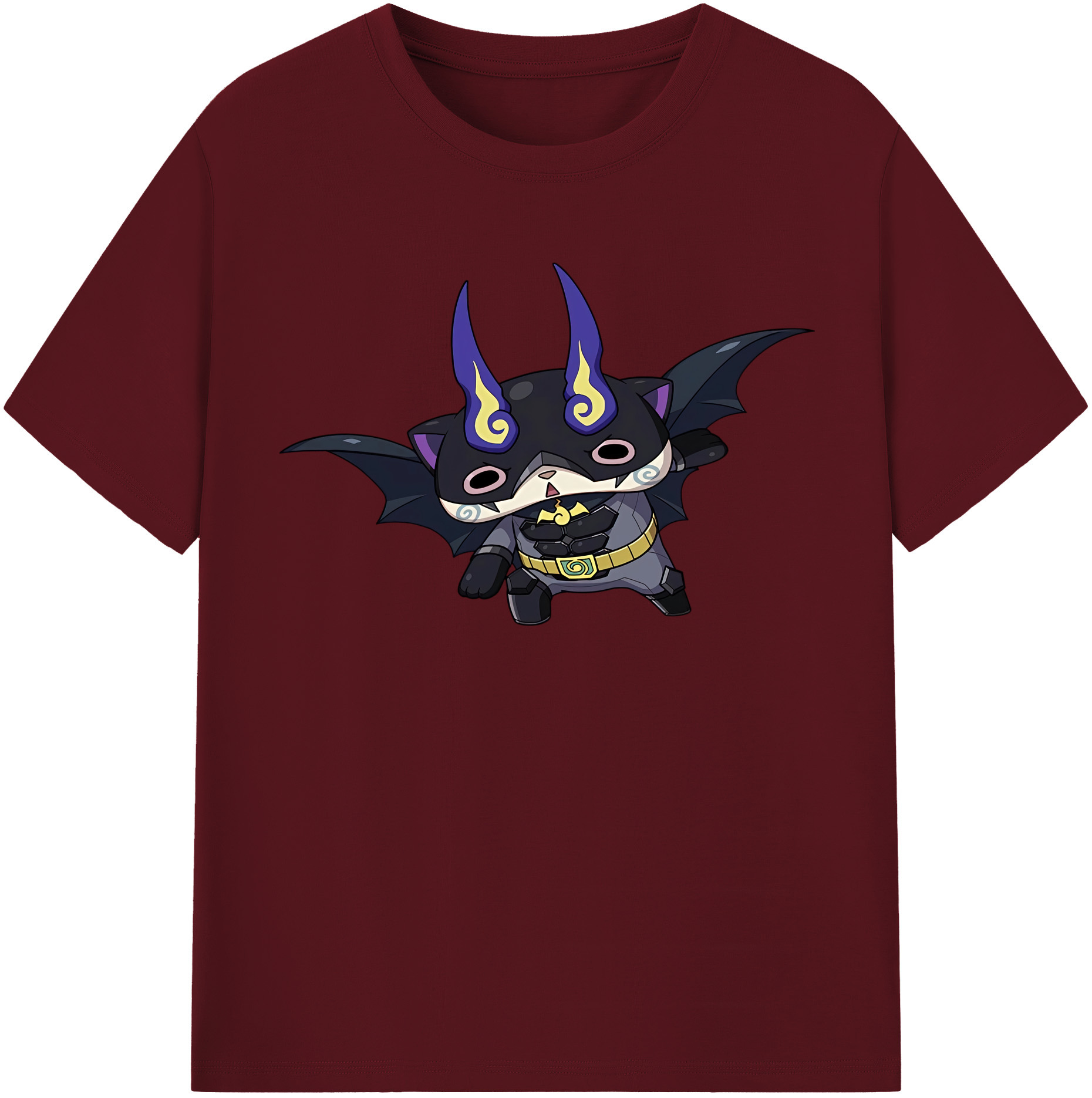 （画像用） 妖怪ウォッチ Yo-kai Watch 綿100％半袖Tシャツ（フロントプリント）